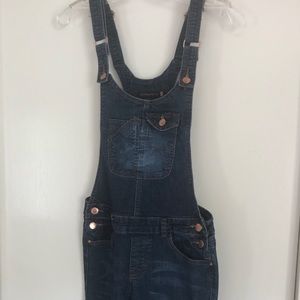 Skinny Jean Overalls